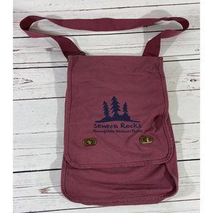 Authentic Pigment Messenger Bag Seneca Rocks Monongalia National Forest WV